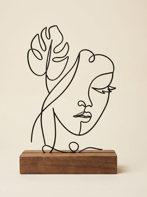 Escultura Aramada Costela-de-Adão — Arte de Casa